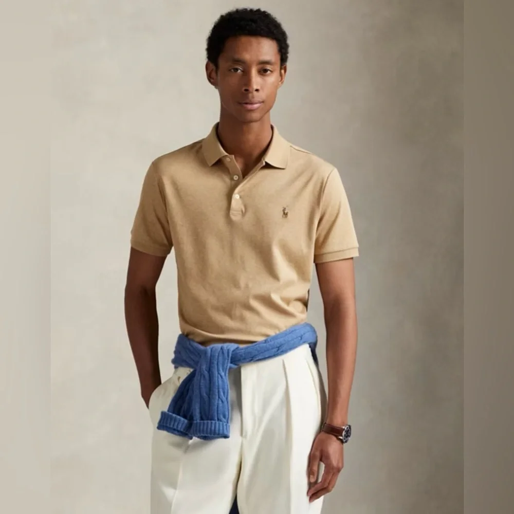 Polo by Ralph Lauren Men's Camel Polo Shirt